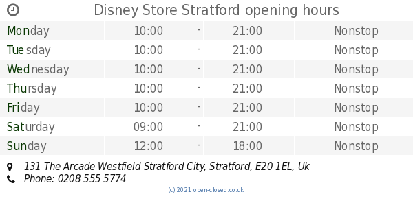 Disney Store to close Westfield Stratford location 