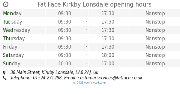 Fat face deals kirkby lonsdale