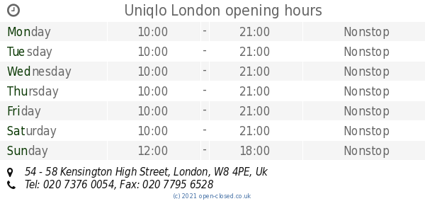 Uniqlo on Kensington High Street  Fashion Shops in Kensington London W8  4PE