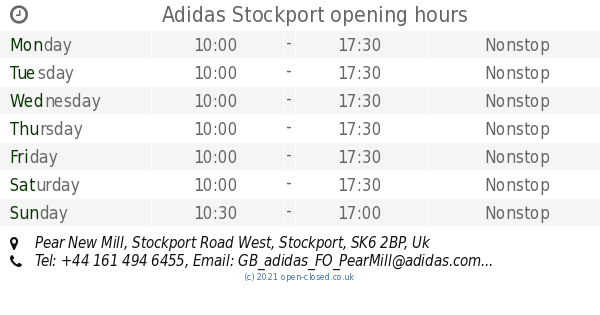 pear mill stockport adidas outlet