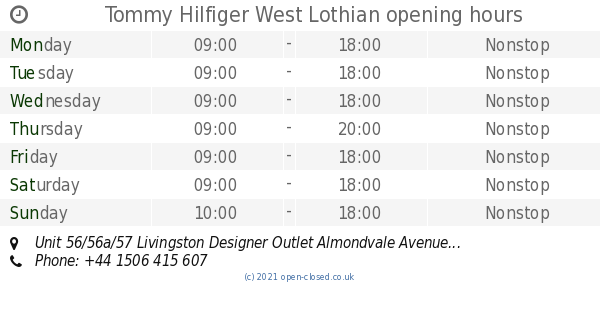 Tommy Hilfiger  Livingston Designer Outlet